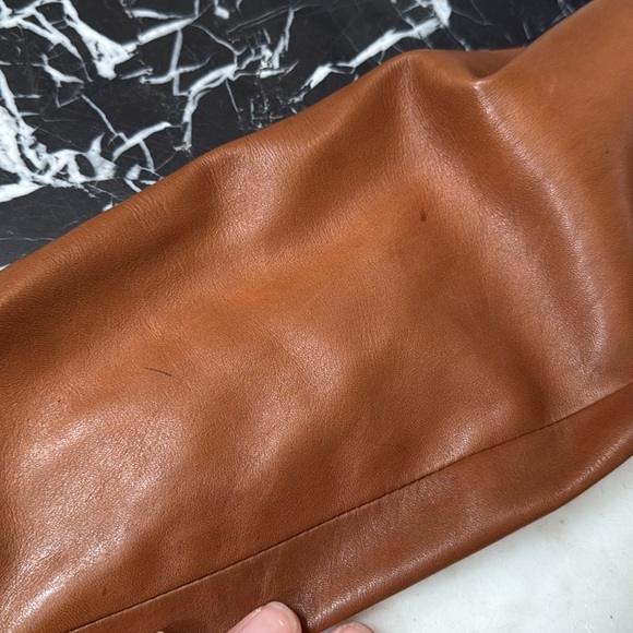 Ralph Lauren Women's Tan Leather Blazer - Picture 7 of 8